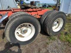 White Freightliner Cabover Tractor Truck
