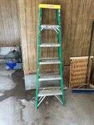 Cuprum 6-Foot Fiberglass Step Ladder
