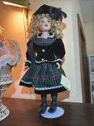 Two Collectible Porcelain Dolls