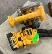 DeWalt 20V MAX Cordless Cut-Off Saw & Flashlight