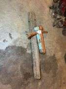 Post driver and fence stretcher