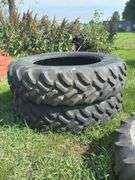 Two Goodyear 480/80R42 Tractor Tires