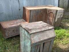 Collection of Wood Furniture Components and Other Items