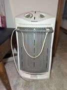 Storage Ottoman with Grab Bar and Holmes Heater