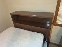 Twin Bed with Headboard and Mattress