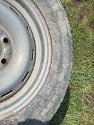 Assorted Tires and Steel Wheel