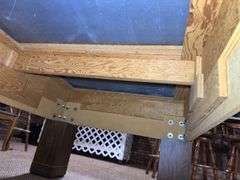 Slate Billiards Table with Accessories