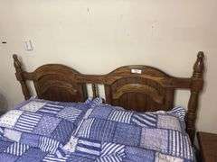 Queen Bed includes Mattress, and quilt