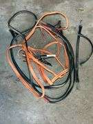 Heavy Duty Jumper Cables with Bungee Connector Straps
