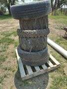 Mixed Lot of Tires - Car and Tractor