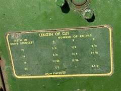 John Deere 3800 Forage Harvester