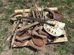 Pallet of Farm Equipment/ Drill Parts