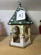 Two Decorative Figurine Balls and House
