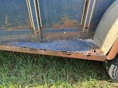 TravAlong Livestock Trailer, 1991 Gooseneck, 20ft x 82in