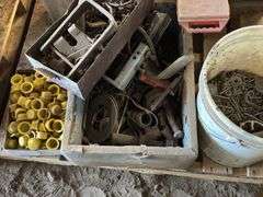 Assorted Tool Boxes and Hardware