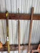 Shovels, Scraper, and a Hand Pump