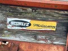 Schulz Spreadmaster Manure Spreader