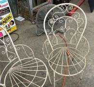 Metal Outdoor Patio Set - Table and Four Chairs