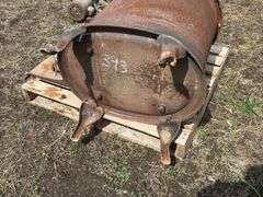 Rustic Iron Wood Burning Stove with Accessories