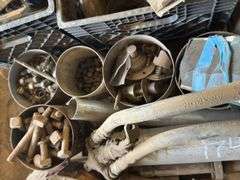 Assorted Metal Parts, Hardware, and Components
