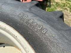 Pair of Tractor Tires, Size 20.8-38 on 18" Rims