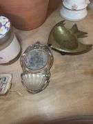 Eclectic Assortment: Figurine, Candle, Flower Pots, and More