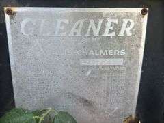 Allis Chalmers Gleaner F Combine Harvester(PARTS ONLY MACHINE)
