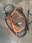 Heavy Duty Jumper Cables with Bungee Connector Straps