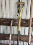 Assorted Shovels and Axe