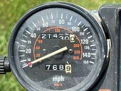 1984 Honda Magna Motorcycle with 21,430 Miles