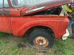 Ford F-250 Custom Cab Pickup Truck, 1963