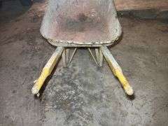 Yellow Construction Wheelbarrow