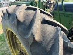 John Deere A with Power steering. 1951