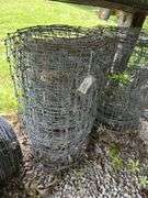 Lot of Rolled Fencing Wire, Partial rolls