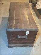 Wooden Cedar Lined Trunk