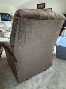 Brown Corduroy Recliner/Rocker