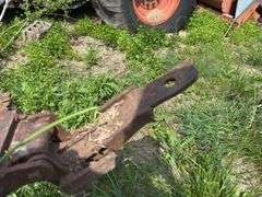 John Deere 2 Row lister pull type with iron wheels