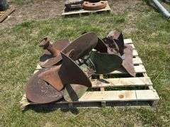 Farm Equipment: Assorted Plow Head and Discs