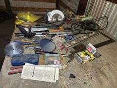 Assorted Tools - Circular Saw, Leaf Collector, Hand Tools