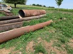 Assorted Wood and Metal Pipe