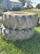 Two Large Tractor Tires - 20.8-38-34
