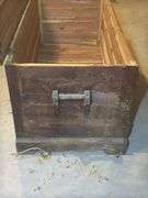 Wooden Cedar Lined Trunk