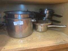 Range Craft Pots and Pans w/ Presto Pressure Cooker