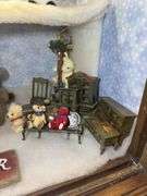 Dolls, Stuffed Animals and Miniatures-Contents ONLY Display Case NOT INCLUDED