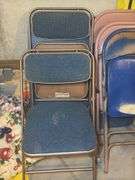 Collection of Folding Chairs and table
