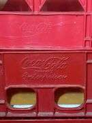 Lot of Coca-Cola and Knudsen Beverage Crates