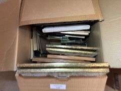 Two Boxes of Assorted Picture Frames
