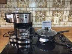 Hamilton Beach Coffee Maker & Elite Gourmet Skillet