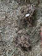 Rear tractor chains-2, believed to fit 30" rear tires.