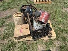 Assorted Metal Tools and Equipment